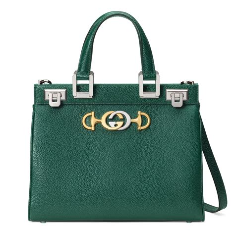 gucci tote with chain handles|gucci zumi top handle bag.